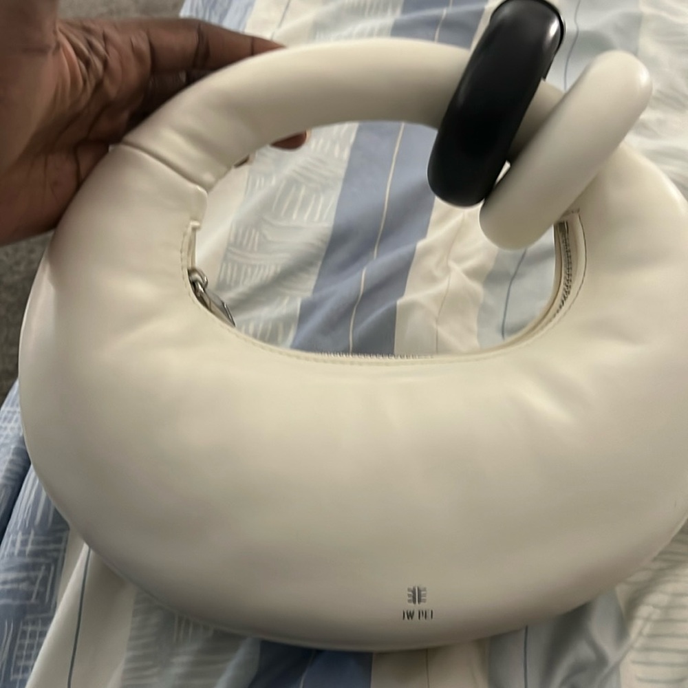 JW PEI Abacus Top Handle Bag - White worn in great condition